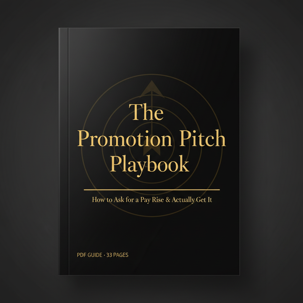 The Promotion Pitch Playbook — example digital product cover